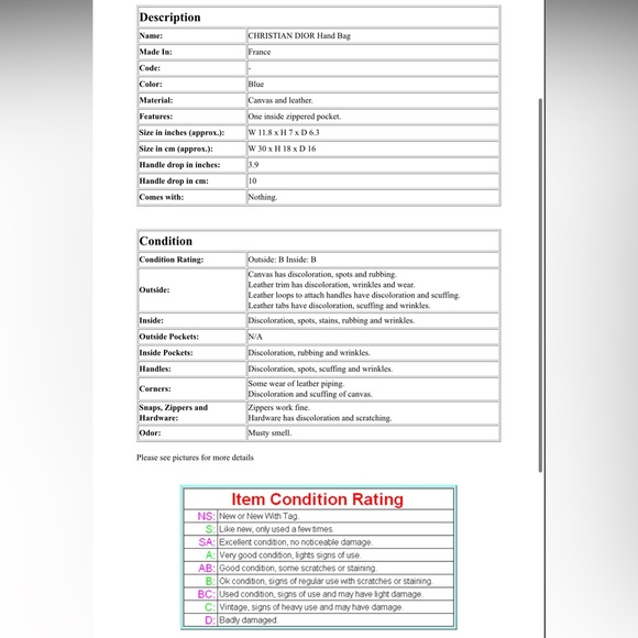 Dior Black and Cream Monogram Tote - Picture 16 of 16